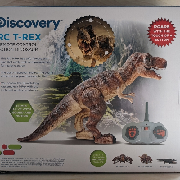 Discovery Kids Remote Control RC T Rex Dinosaur - Picture 13 of 17